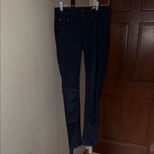 rag & bone Black Jeans Jeggings Cotton Modal Blend Women’s Size 25